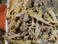 Slow Cooker Mustard Rubbed Pulled Pork