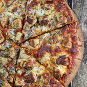 Meatball Pizza