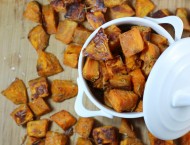Parmesan Roasted Sweet Potatoes