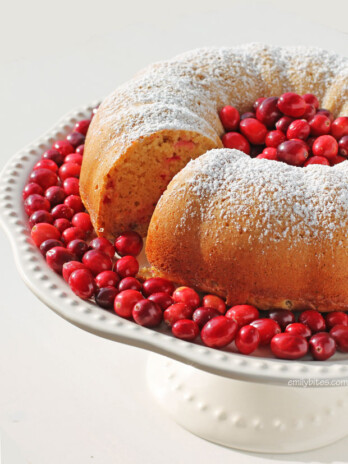 Orange Cranberry Bundt Cake