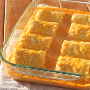 Buffalo Chicken Lasagna Roll-Ups