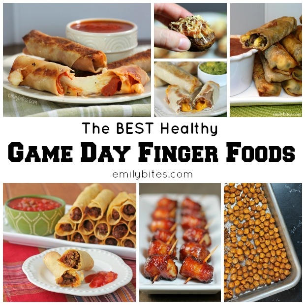 Game Day Finger Foods - Emily Bites