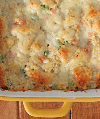 Bubble Up Chicken Pot Pie Casserole