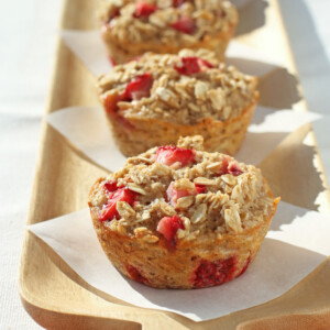 Strawberry Banana Baked Oatmeal Singles