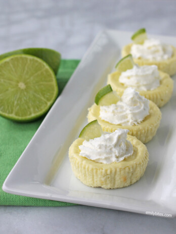 Key Lime Cheesecake Cups