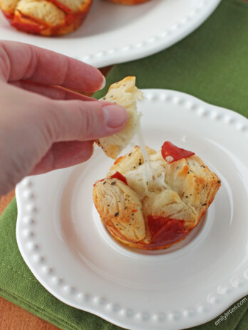 Pepperoni Pull Apart Muffins