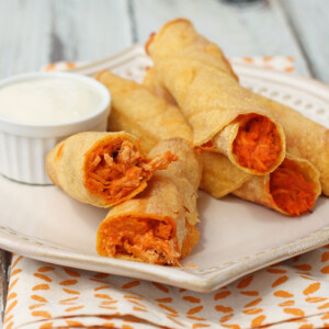 Buffalo Chicken Taquitos