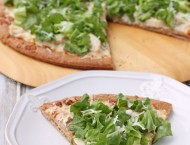 Chicken Caesar Salad Pizza