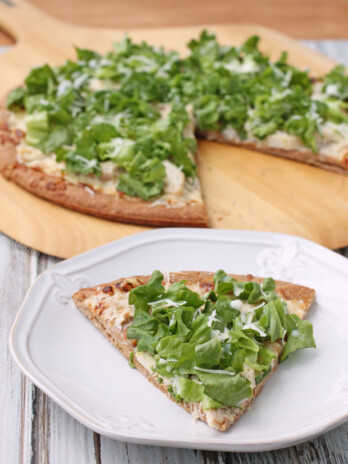 Chicken Caesar Salad Pizza
