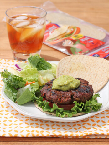 Mexi-Burgers with Guacamole