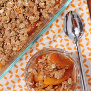 Peach Crumble