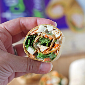 Buffalo Chicken Pinwheel Wraps