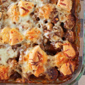 Bubble Up Swedish Meatball Casserole