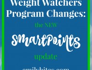 Weight Watchers SmartPoints