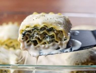 Spinach and Artichoke Lasagna Roll-Ups