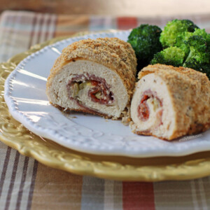 Antipasto Chicken Roulades