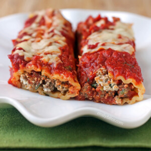 Beef and Sausage Manicotti