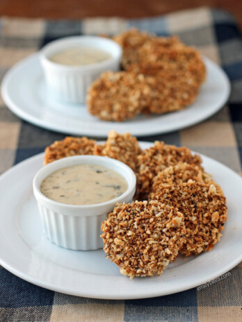 Baked Un-Fried Pickles