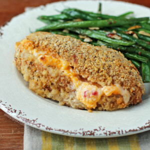 Pimento Cheese Stuffed Chicken