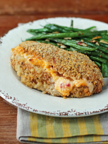 Pimento Cheese Stuffed Chicken