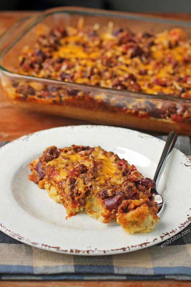 Chili Cornbread Bake Emily Bites   Chili Cornbread Bake 6b 