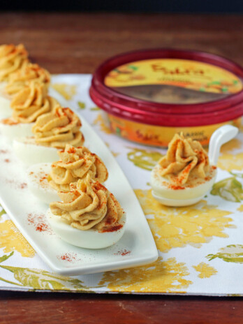 Hummus Deviled Eggs