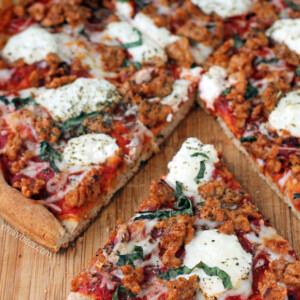 Sausage and Ricotta Pizza