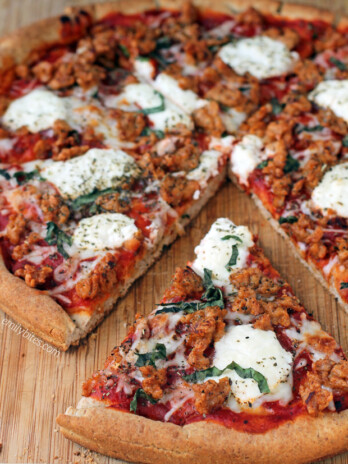Sausage and Ricotta Pizza