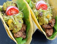 Spicy Steak Tacos with Southwestern Guacamole