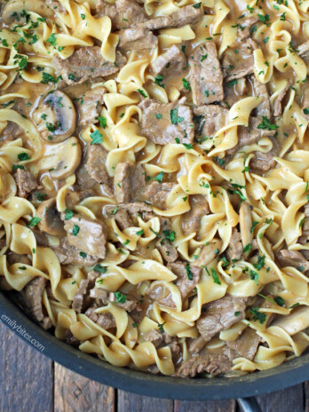 Beef Stroganoff
