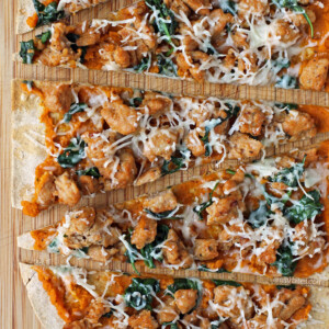 Savory Sausage Pumpkin Flatbreads