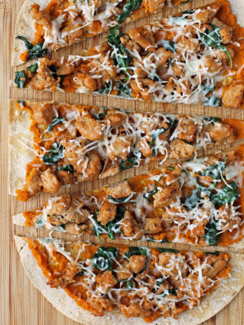 Savory Sausage Pumpkin Flatbreads