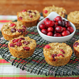 Orange Cranberry Baked Oatmeal Singles