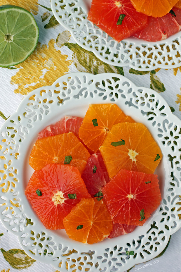 Citrus Fruit Salad - Flour On My Face