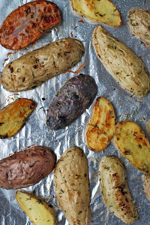 Goose Fat Rosemary Roasted Fingerling Potatoes - The Rose Table