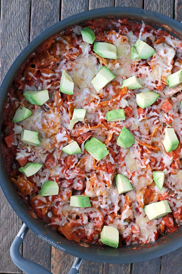 Smoked Sausage Chilaquiles