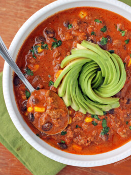 Beef Taco Soup