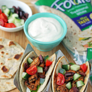 Greek Chicken Tacos