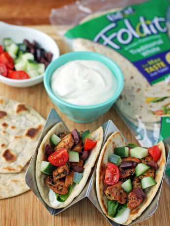 Greek Chicken Tacos