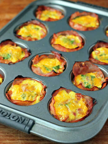 Ham and Cheese Egg Cups