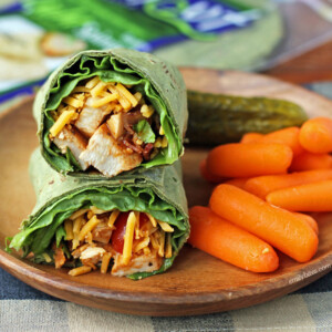 Barbecue Chicken Bacon Wraps