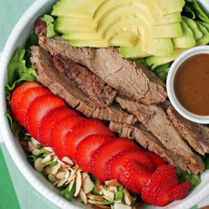 Strawberry Steak Salad