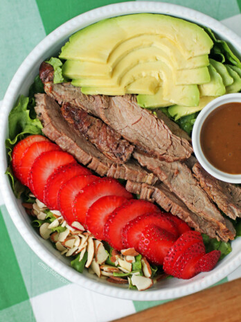 Strawberry Steak Salad