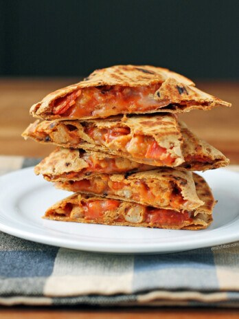 Pepperoni and Sausage Pizzadillas