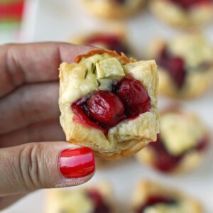 Cranberry Brie Bites