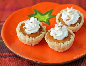 Pumpkin Pie Bites