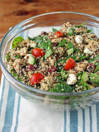 Greek Chicken Quinoa Salad