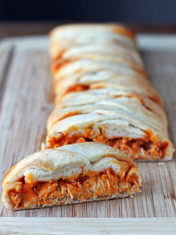 Buffalo Chicken Braid