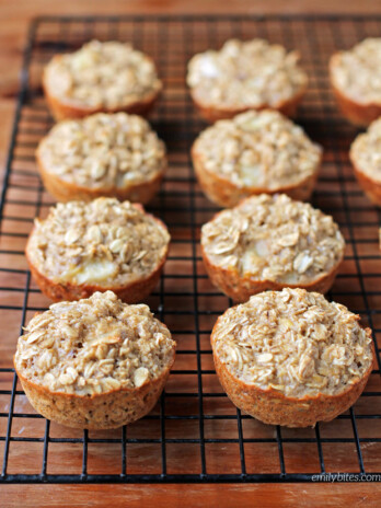 Peanut Butter Banana Baked Oatmeal Singles