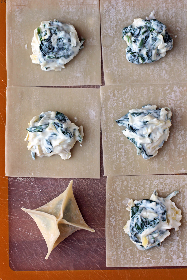 Spinach Artichoke Wonton Bites-image